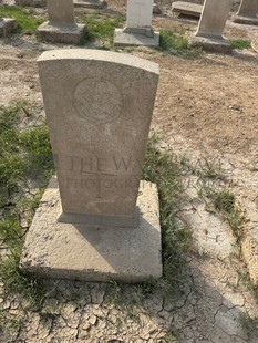 BAGHDAD (NORTH GATE) WAR CEMETERY - JUXON, W H